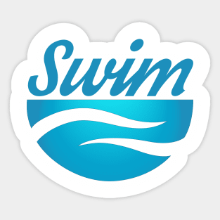 Swim Sticker